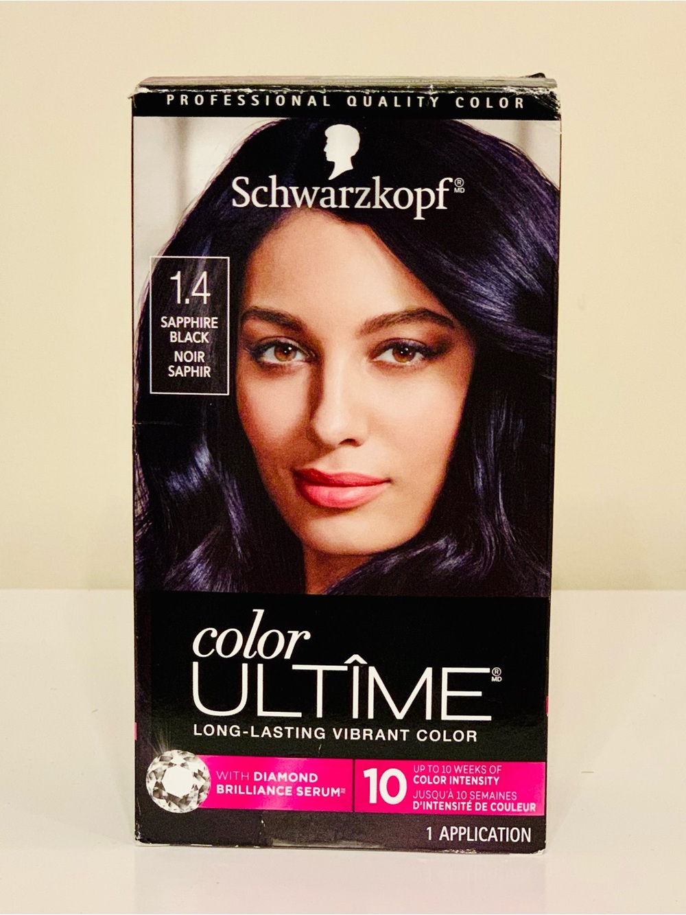 Hair Color kit- Sapphire Black